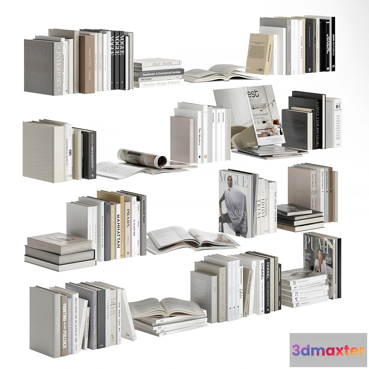 590670 - Books and magazines set 01