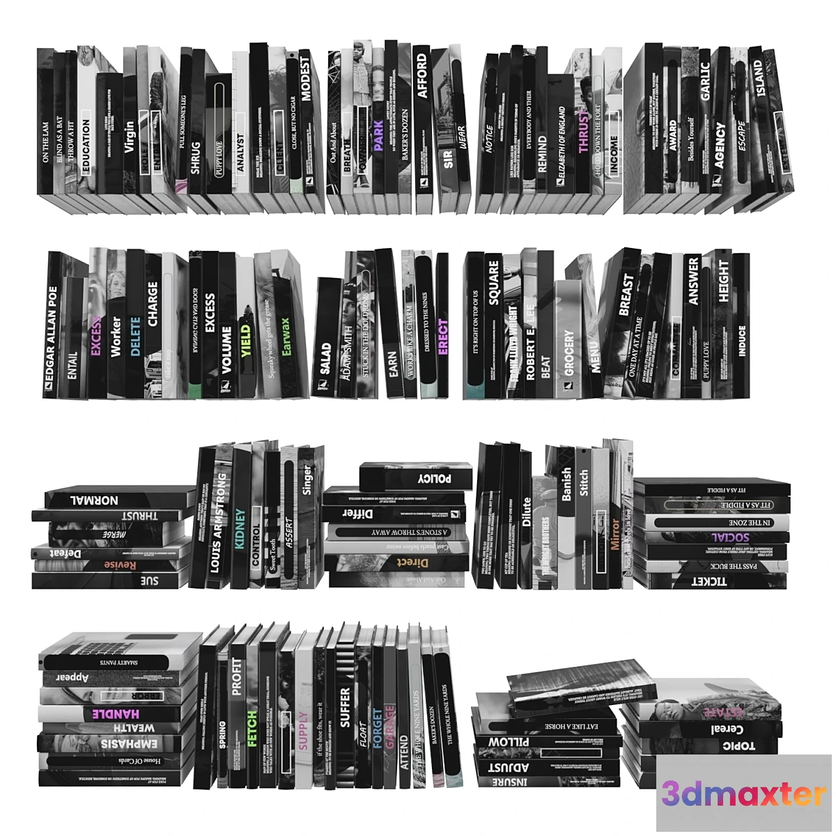 741557 - Books (150 pieces) 3-6-2 - No.2