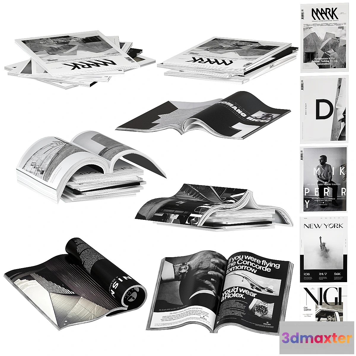 767967 - Magazines dark color 1