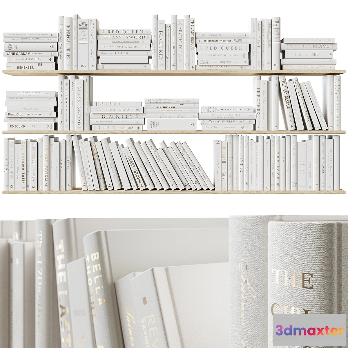 768017 - Set of books Books Beige_1 - No.2