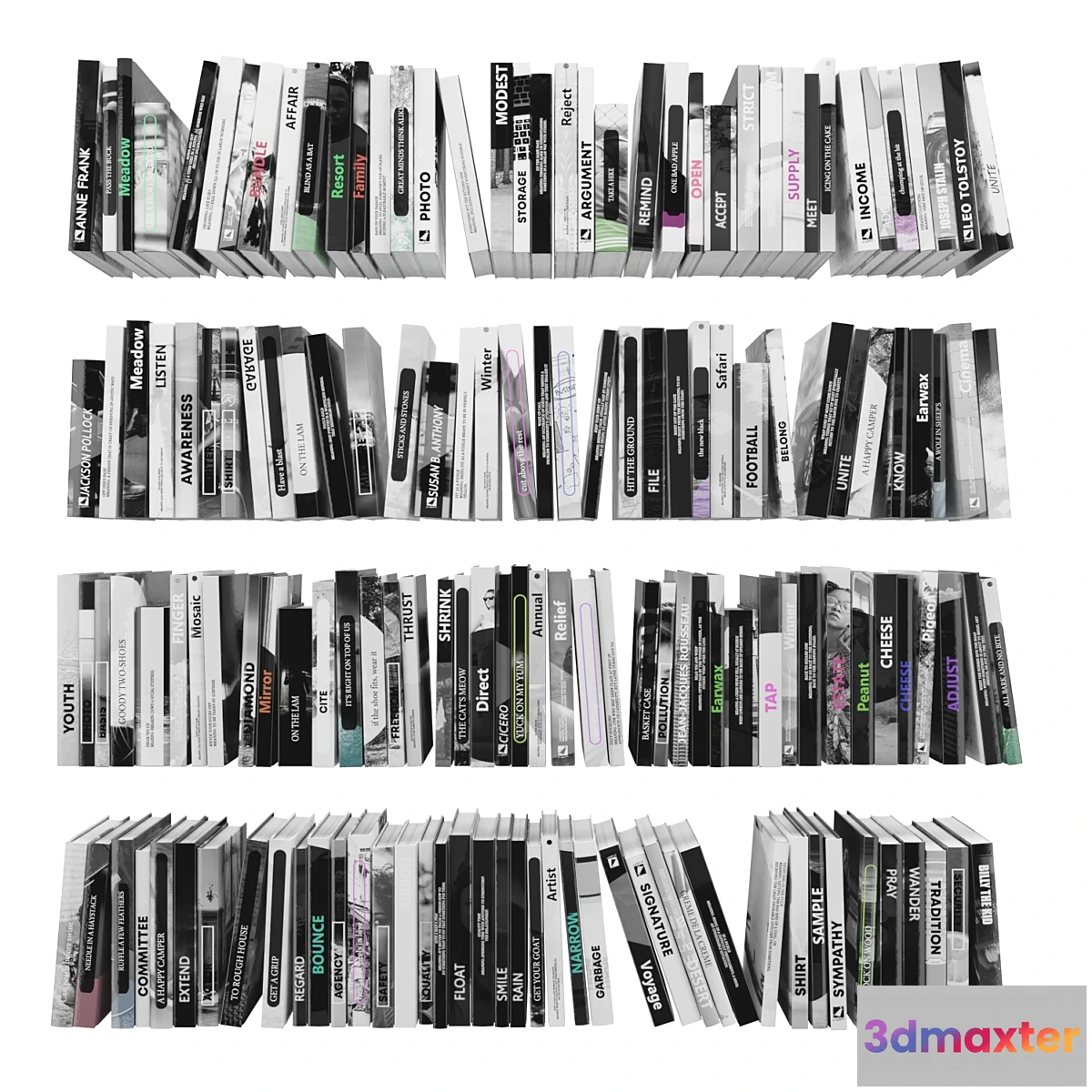 784270 - Set of books gray - 2-01