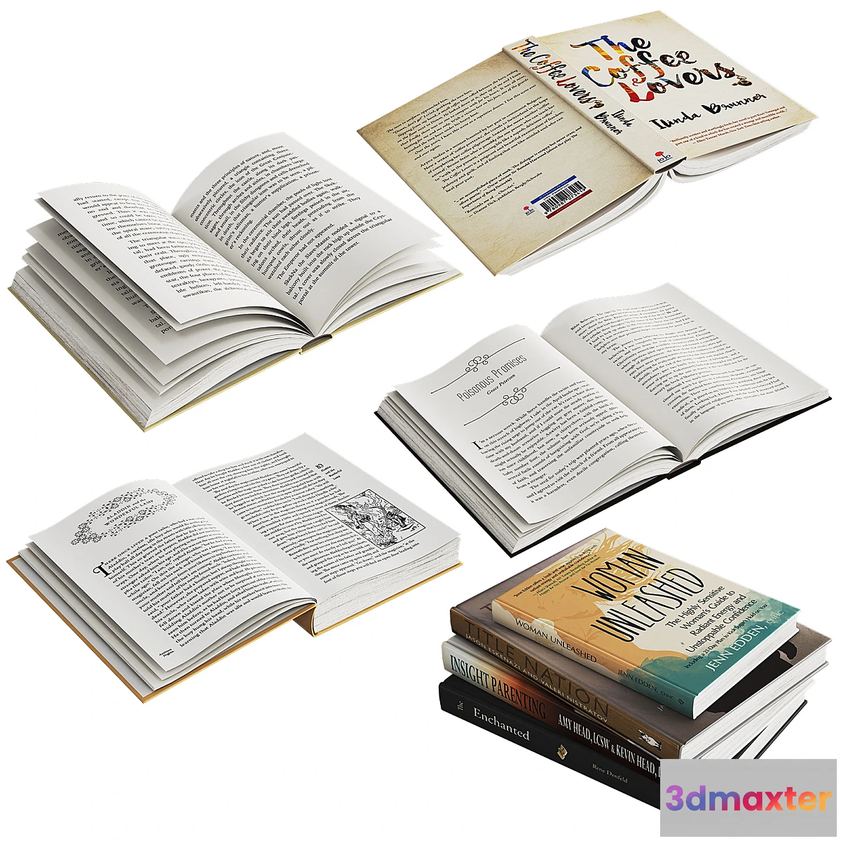 822234 - Open books set - No.3