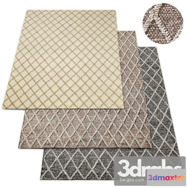 1016758 - Braided diamante flatweave collection rug rh - No.2