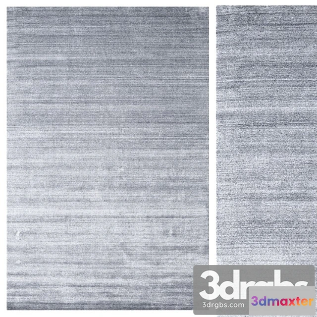 1016772 - Carpet bamboo silk loom - denim blue