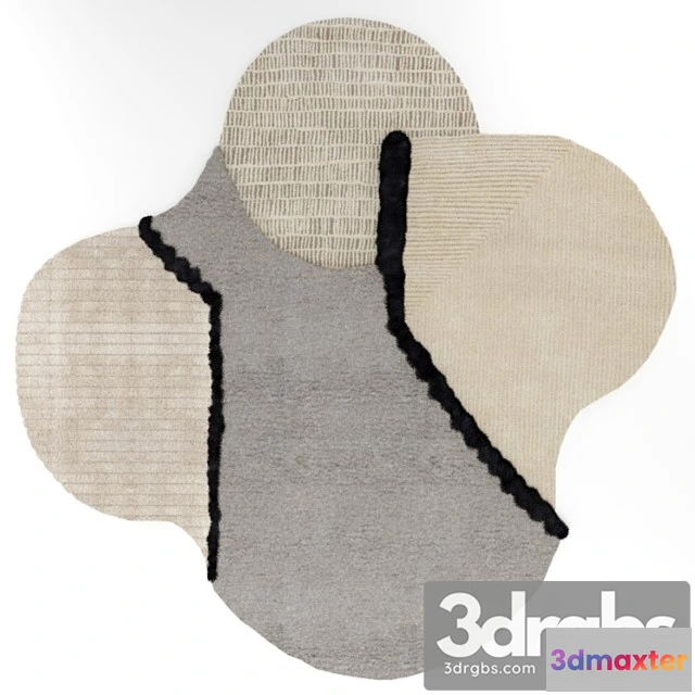 1016792 - Carpet lunar addiction square by cc tapis