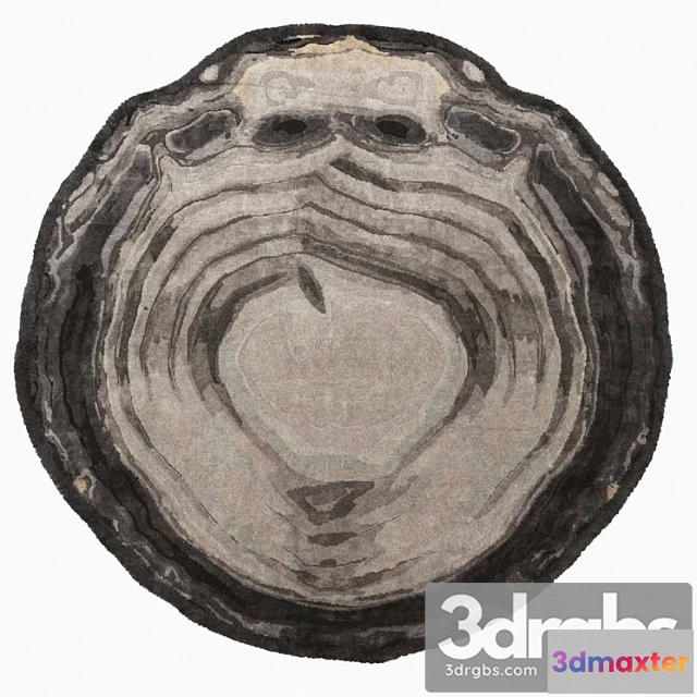 1016802 - Carpet parvata round by cc-tapis