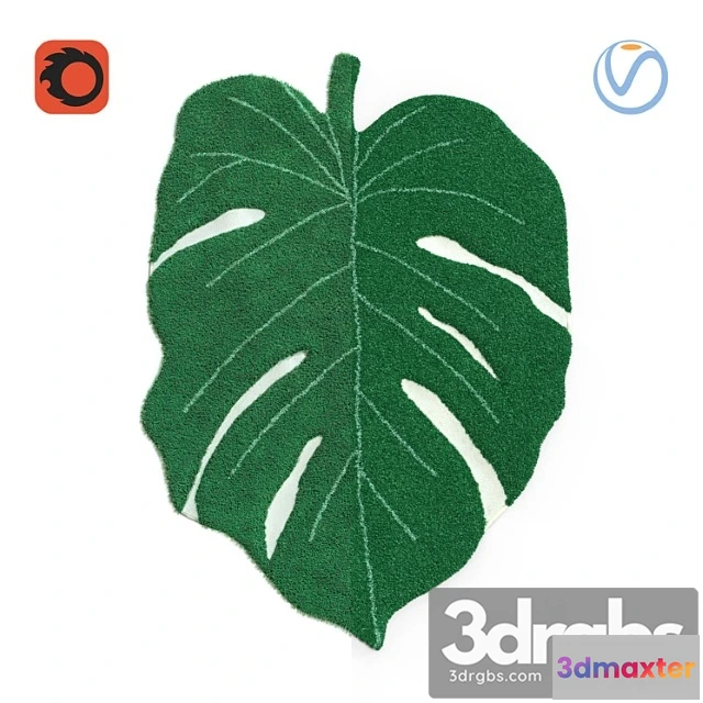 1016818 - Carpet sheet monstera from lorena canals