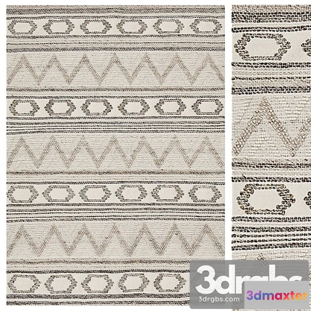 1016978 - Drilane wool rug