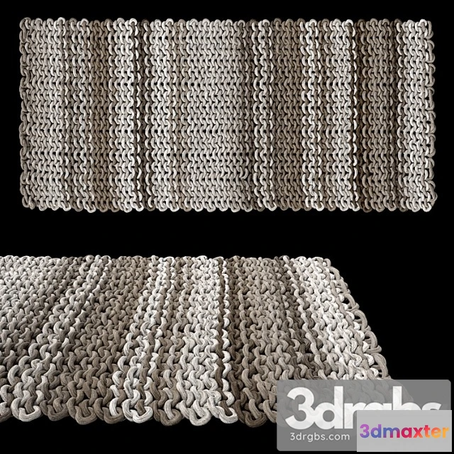 1017040 - Knitted rug