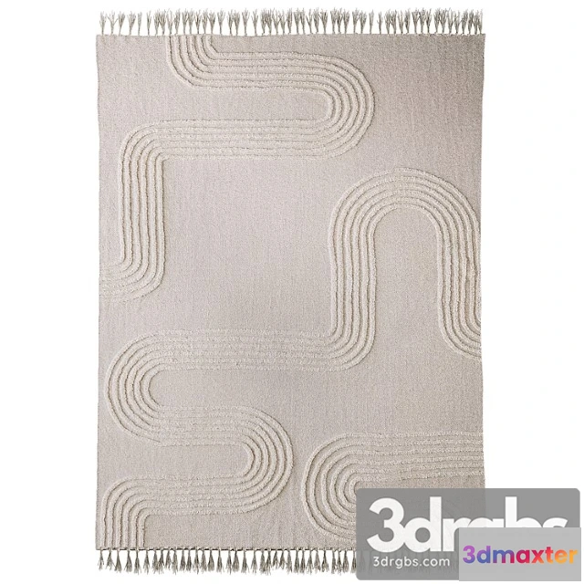 1017072 - Maze hilo tufted rug