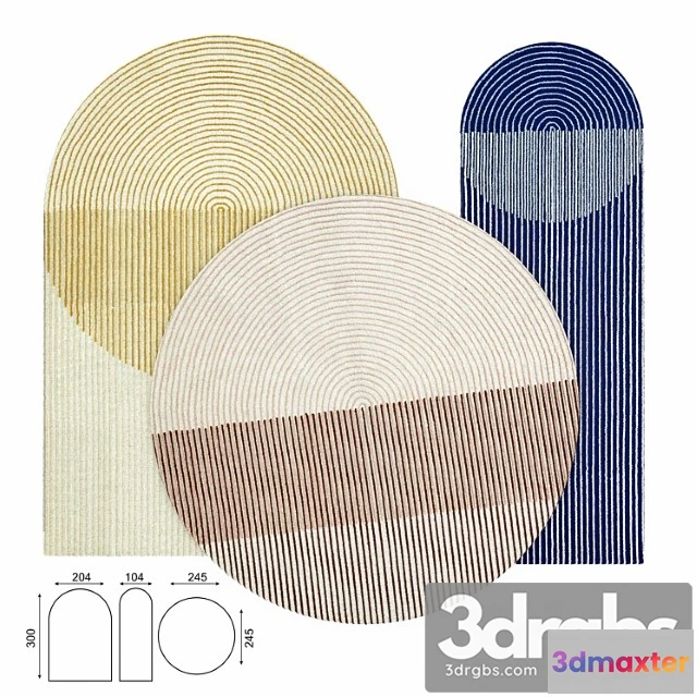 1017136 - Ply pink rug