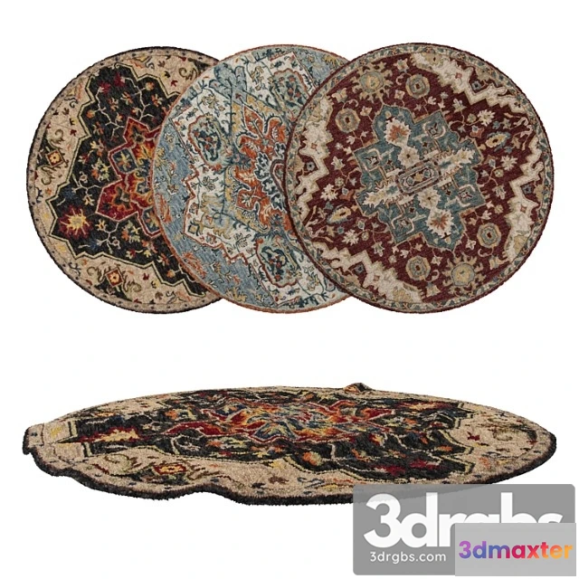1017194 - Round carpets set 20
