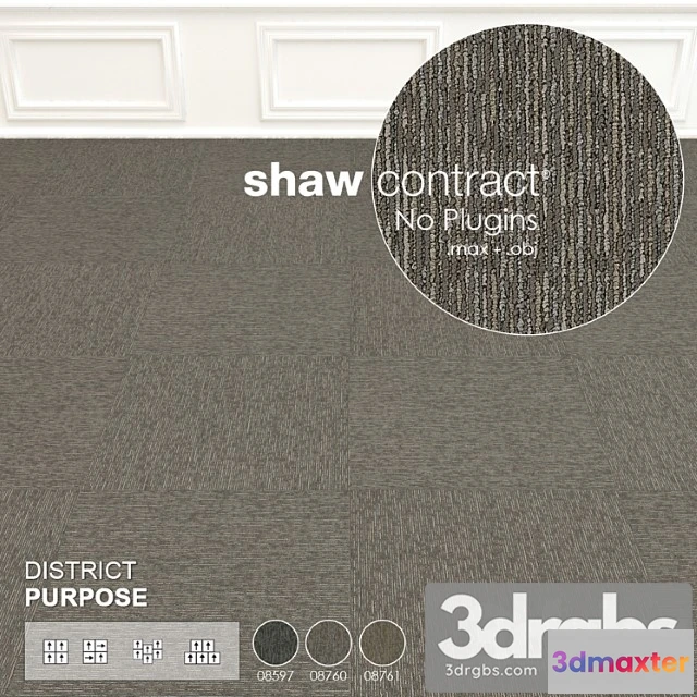 1017448 - Shaw carpet district purpose wall to wall floor no 1