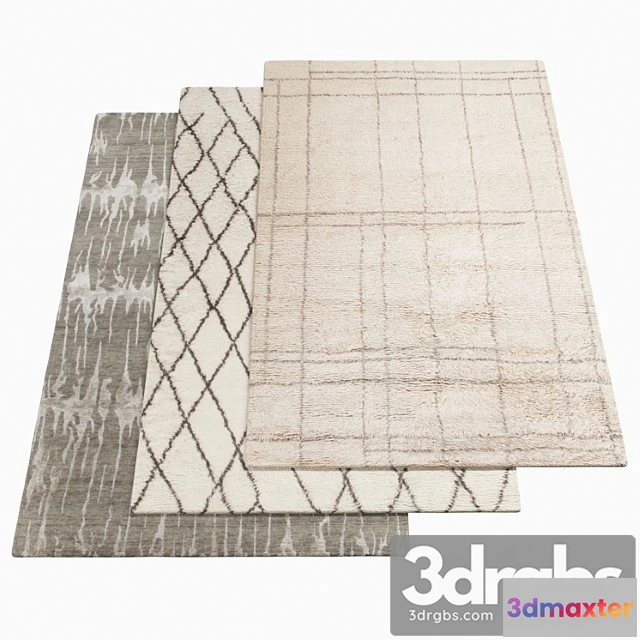 1017480 - Textures Rug Three amini carpets - 1-41