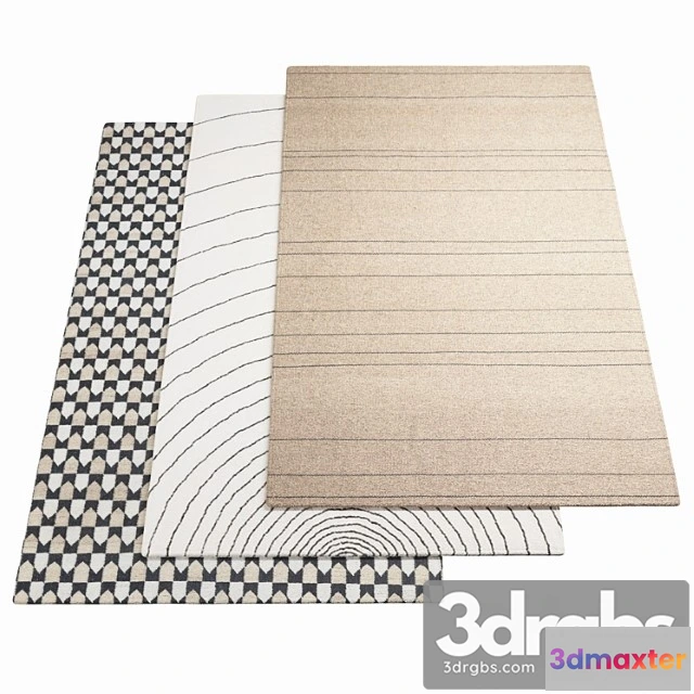 1017482 - Textures Rug Three asplund rugs - 1-8