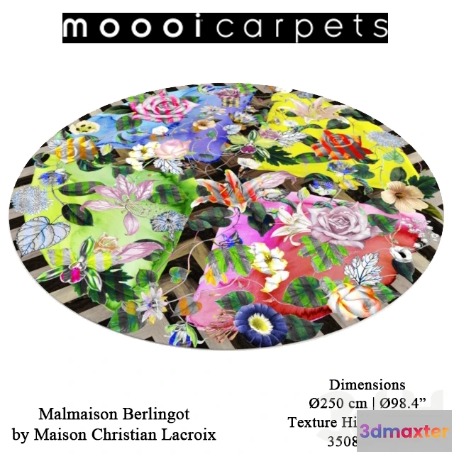 1075978 - Carpet Moooi Malmaison Berlingot - 209535