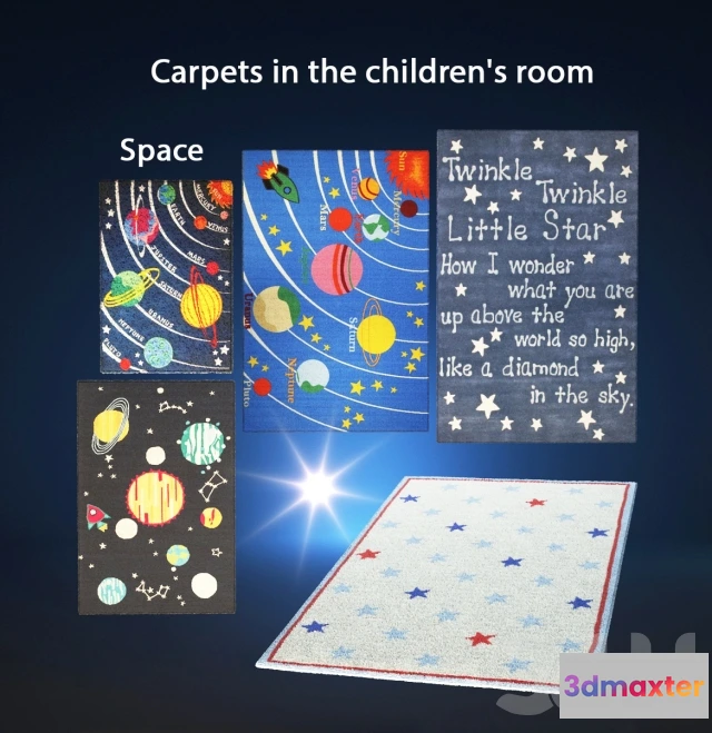 1076020 - Carpets in the children’s room. Space - 209577