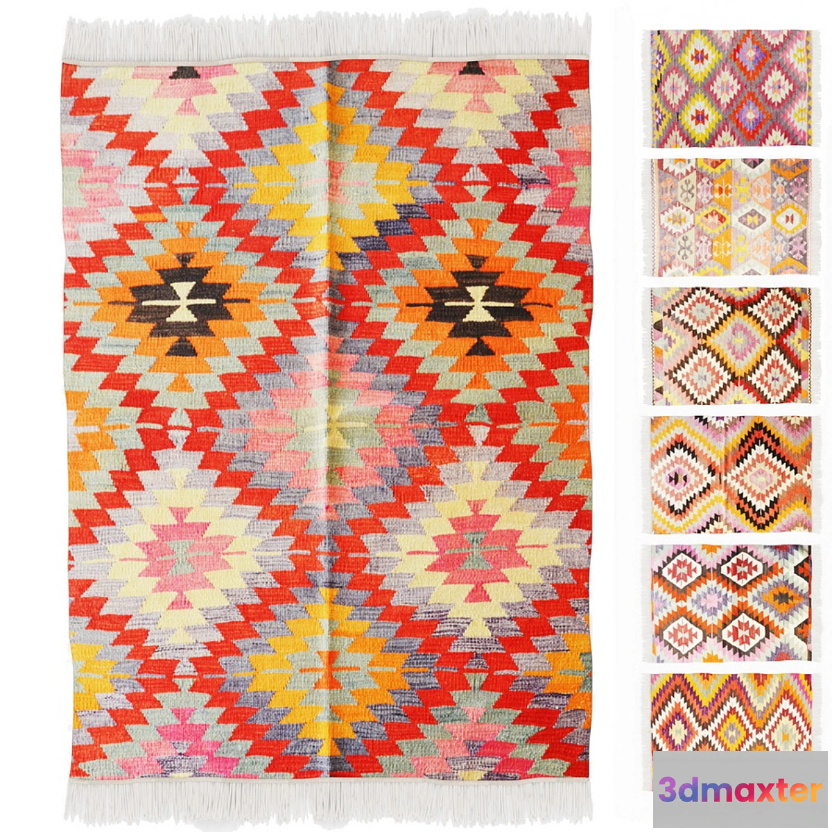 1270055 - turkish kilim 3D Max