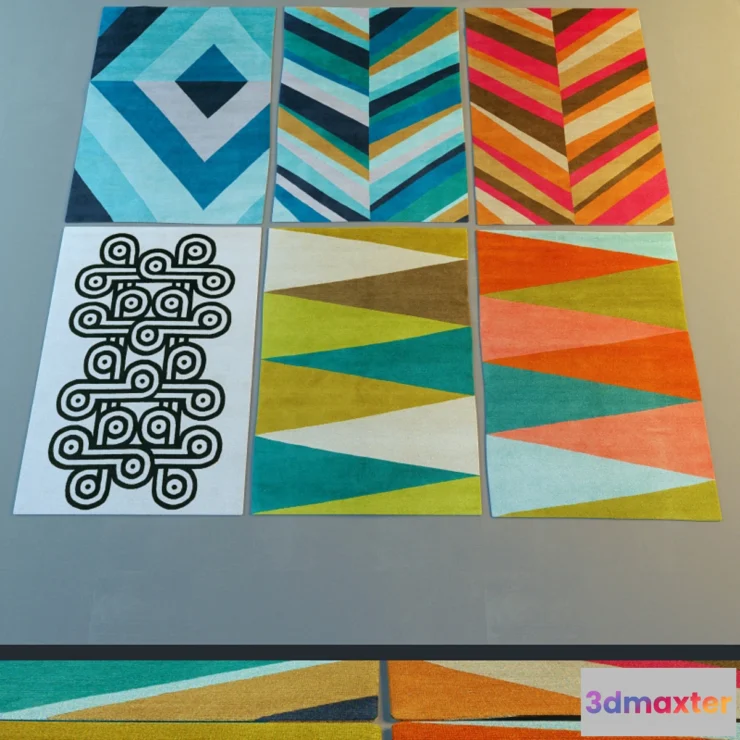 1271597 - Rugs by Jonathan Adler - No.2 3D Max