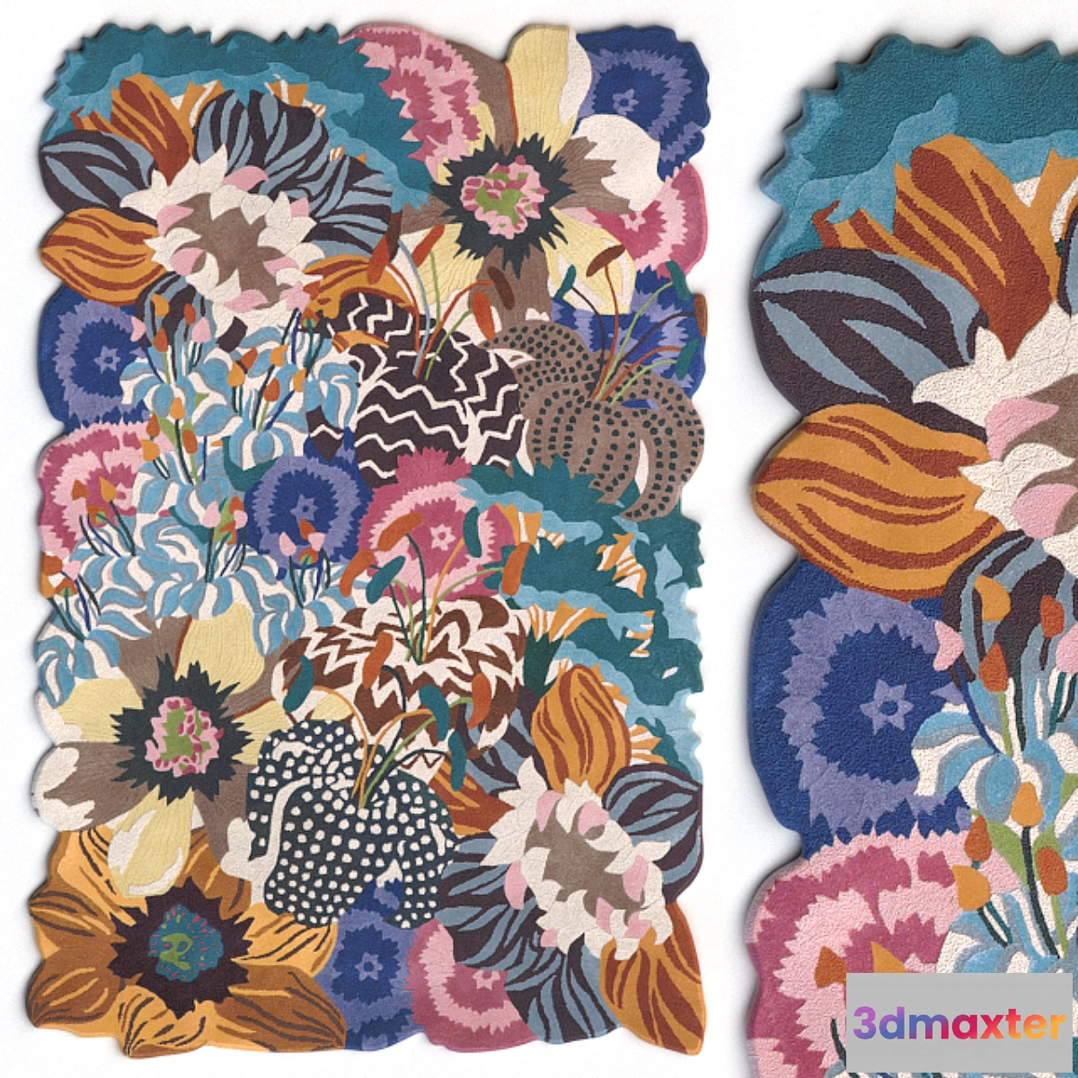 1279366 - Rug Missoni Home Lilium Multicolor Rajmahal Rug 3D Max