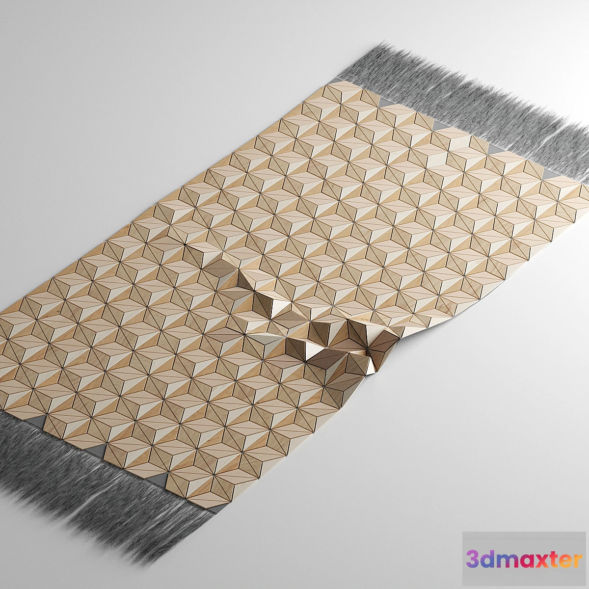 1281154 - Boewer Wooden Carpet 3D Max