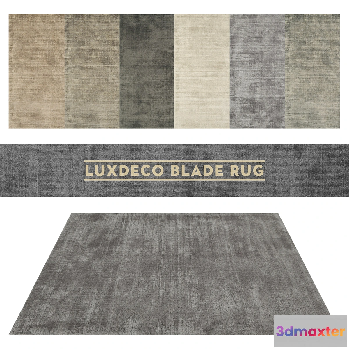 1281330 - LUXDECO BLADE RUG 3D Max