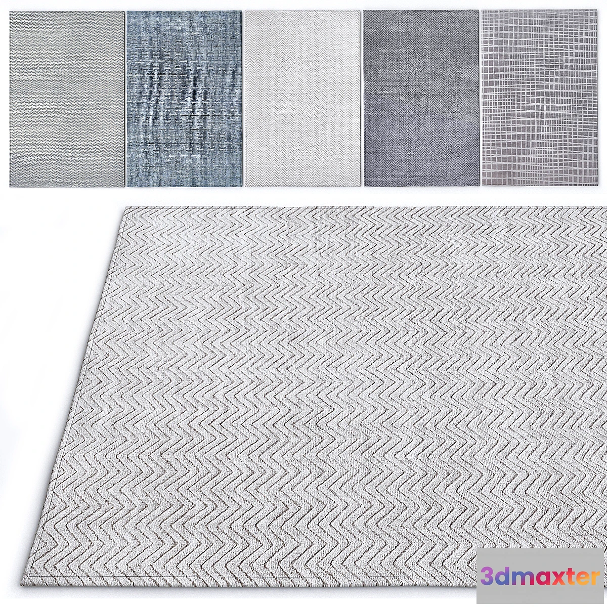 1286850 - Geometric rugs 3D Max