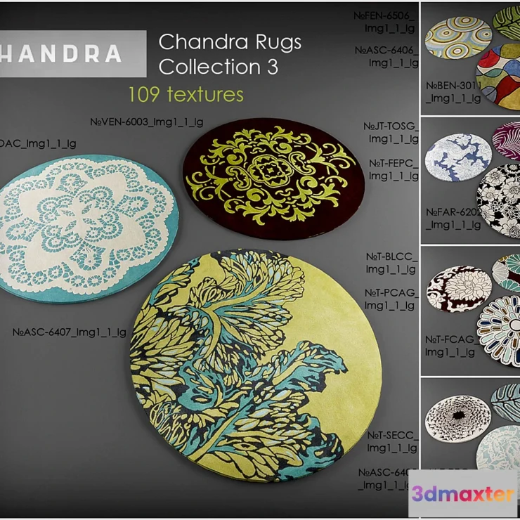 1286862 - Chandra rugs 3 3D Max