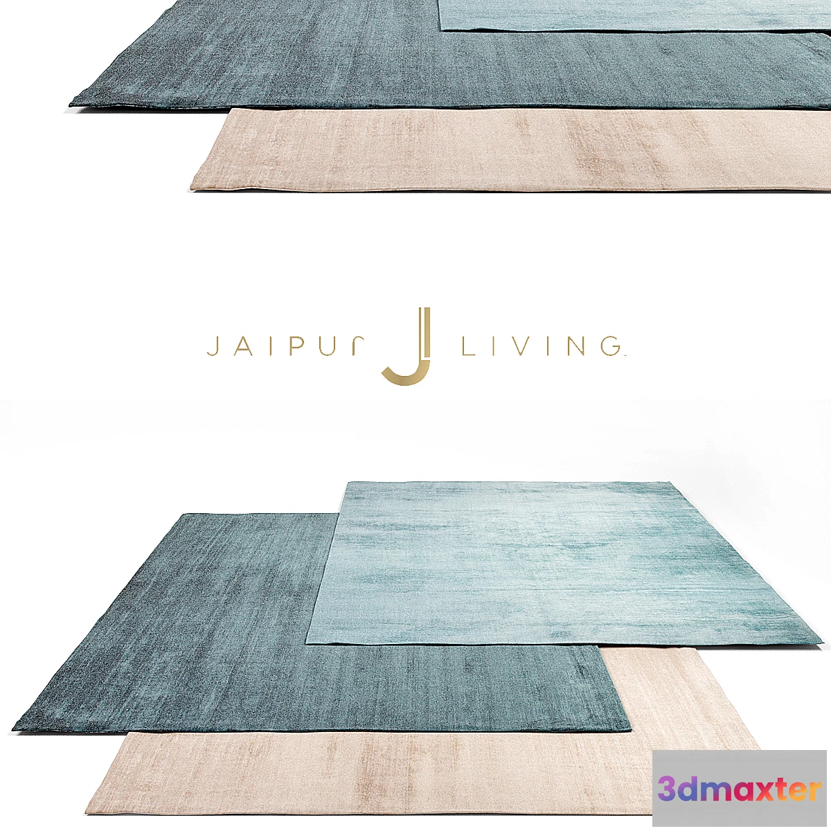 1287434 - Jaipur Living Luxury Rug Set 4 3D Max