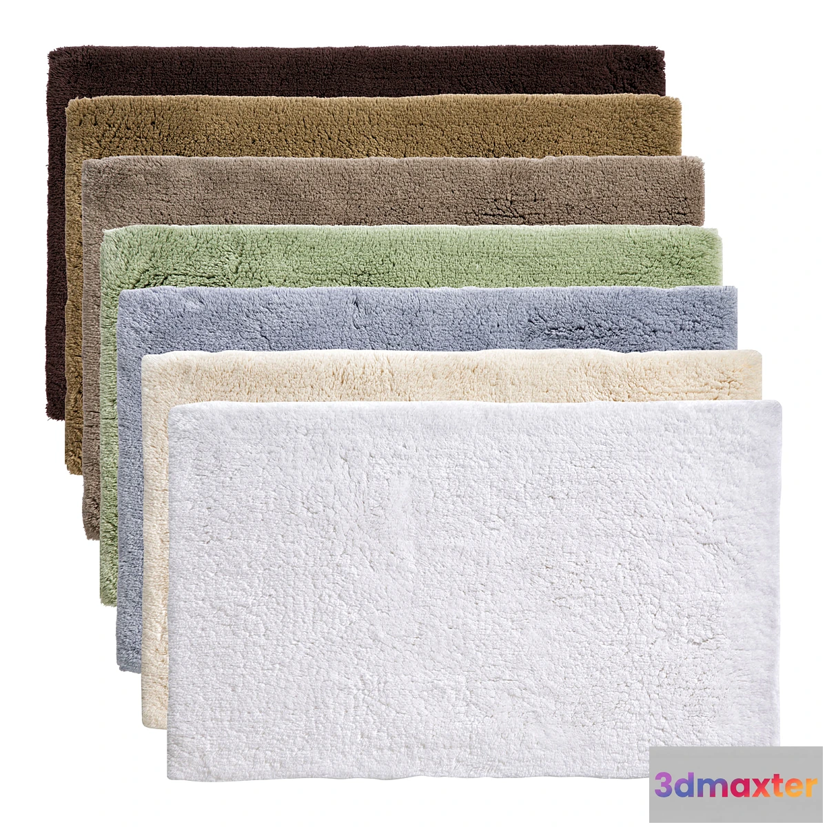 1288868 - Grund America Namo Organic Cotton Bath Rug 3D Max