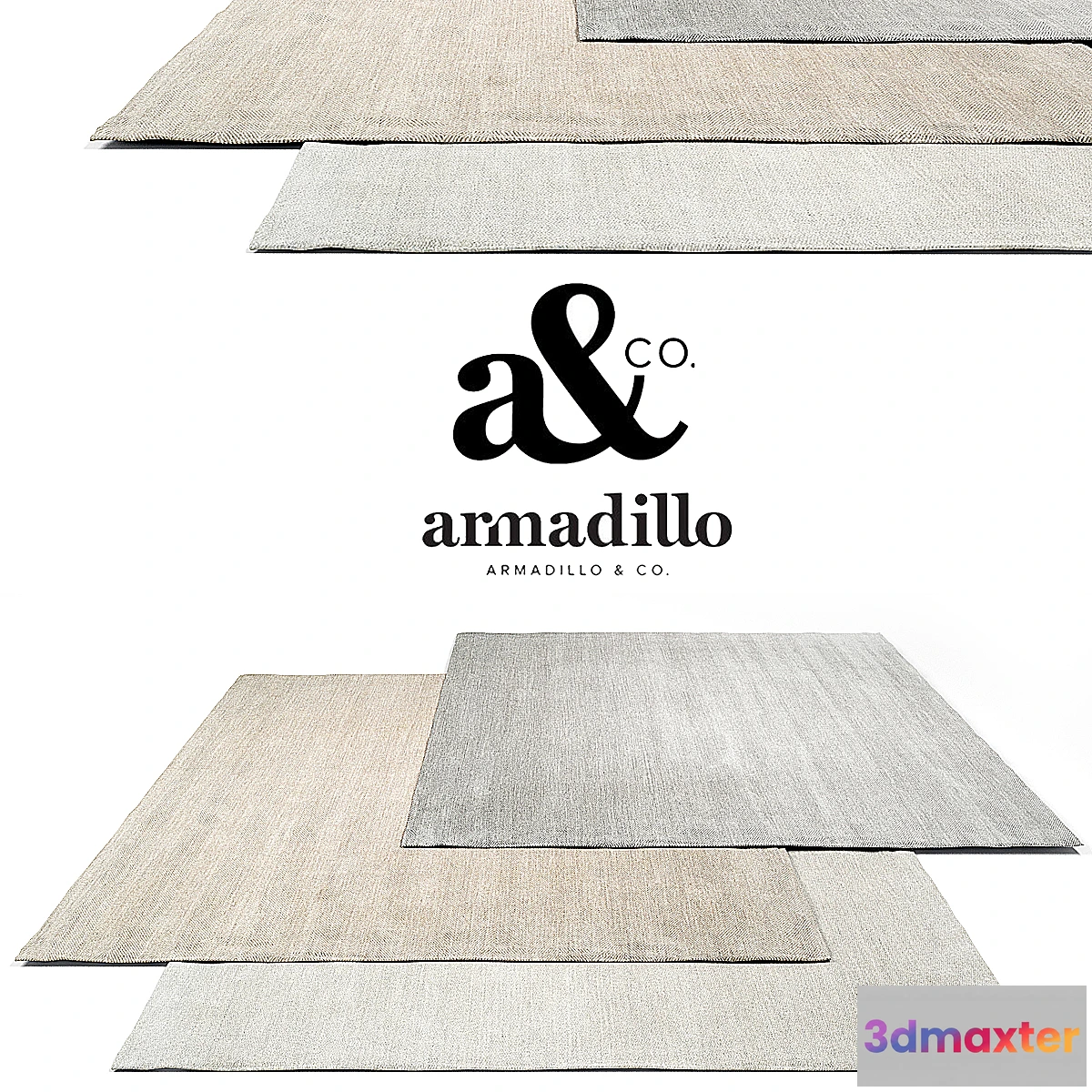 1288932 - Armadillo&Co Rug Set 3D Max