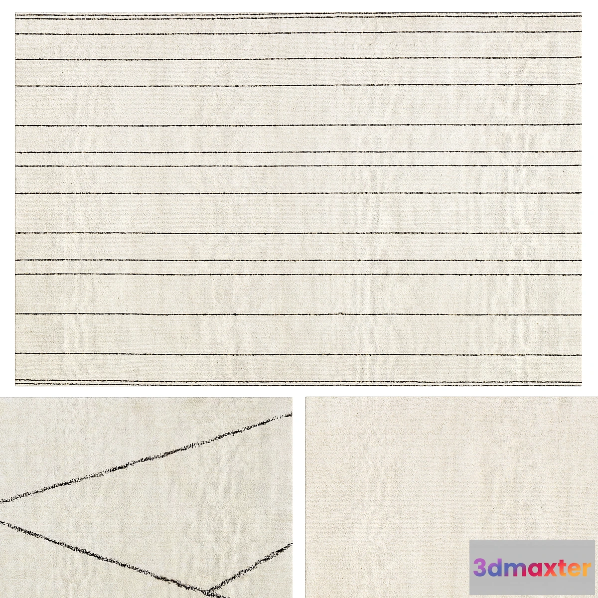 1293195 - Set of carpets MICOL by KAVE HOME 3D Max