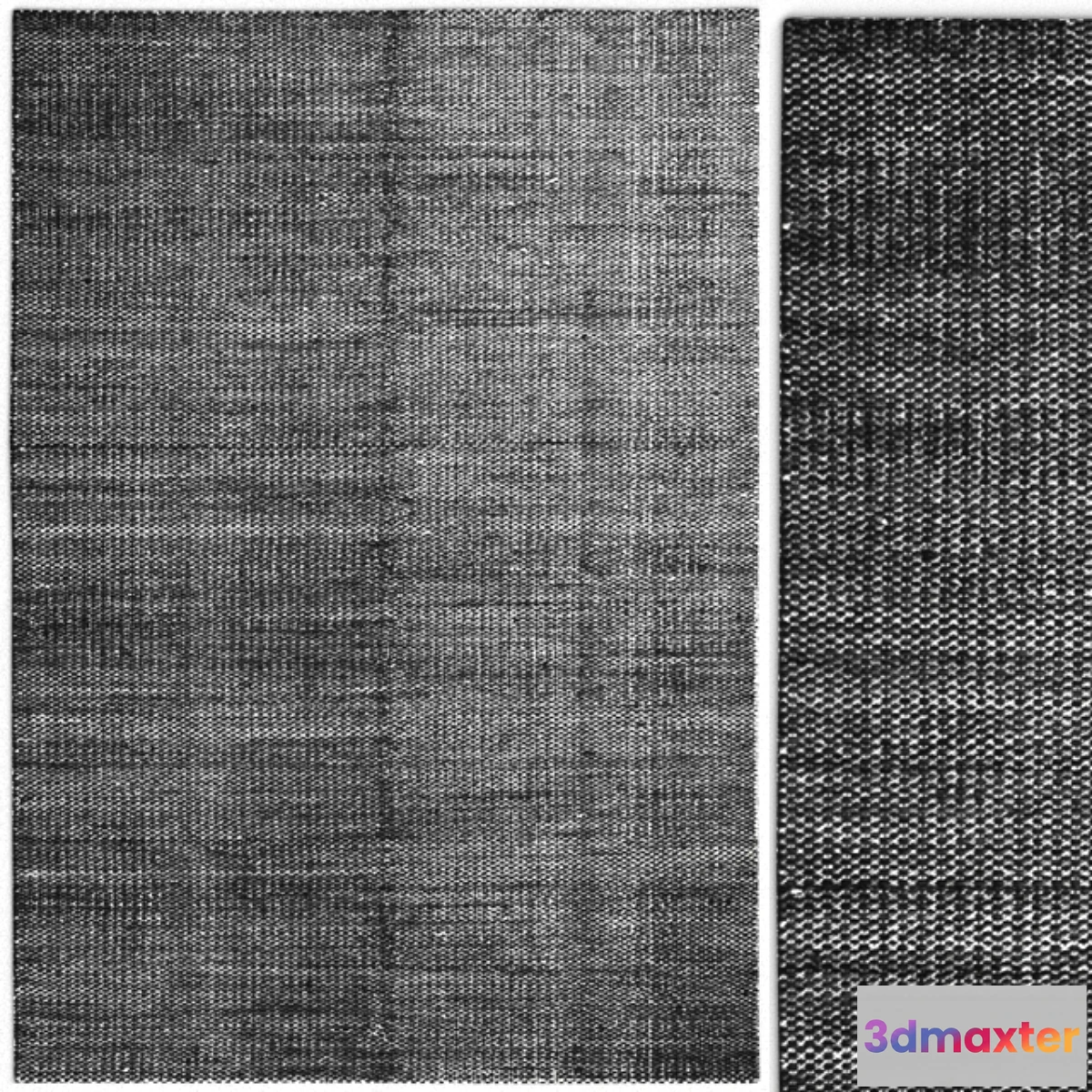 1296496 - Carpet Hay Moire Kelim Black rug 3D Max