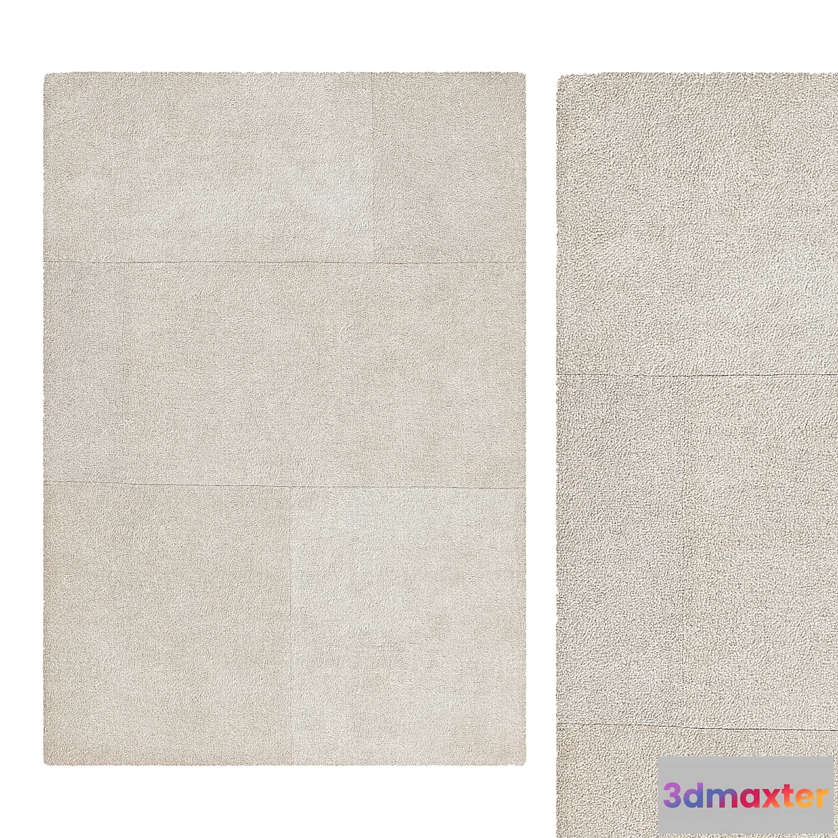 1298208 - Carpet TATE RUG IVORY 3D Max