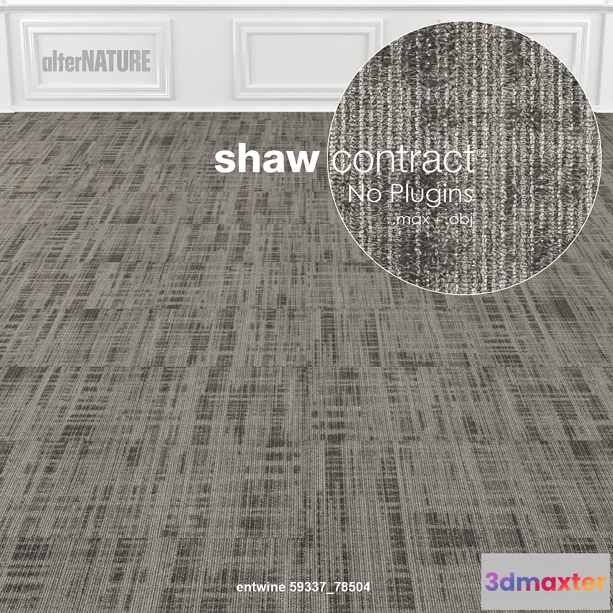 1298694 - Shaw Carpet Alternature Entwine - No.2 3D Max