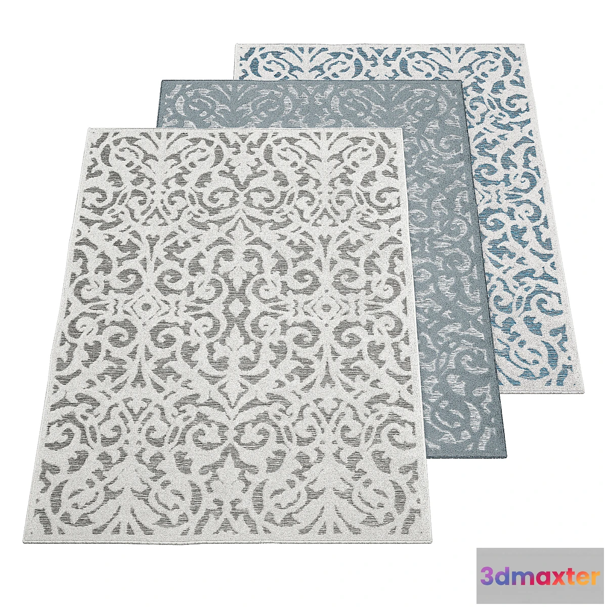1298730 - Outdoor Lady Bird Natural Gray Area Rug 3D Max