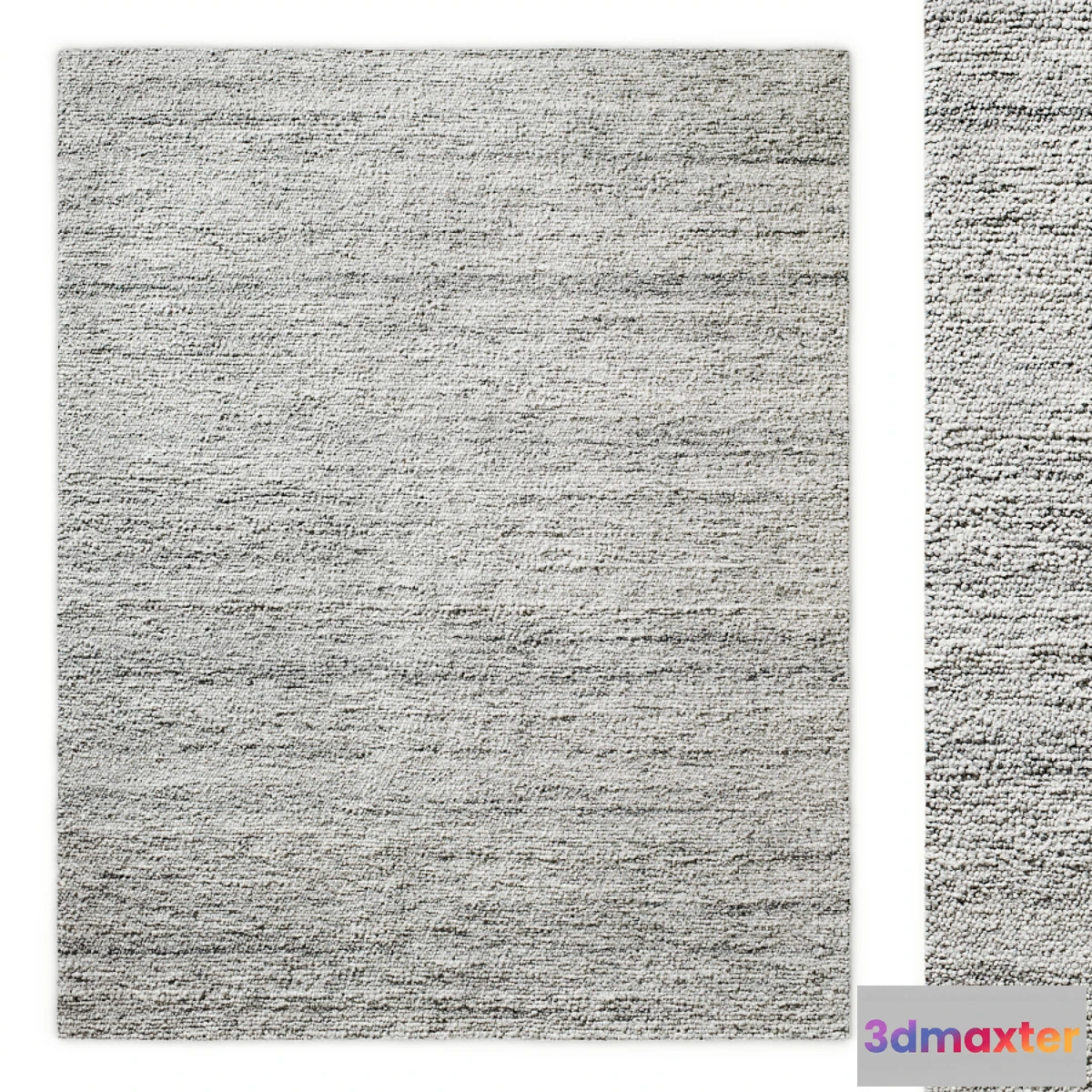 1300565 - Rivere Performance Handwoven Rug Restoration Hardware 3D Max