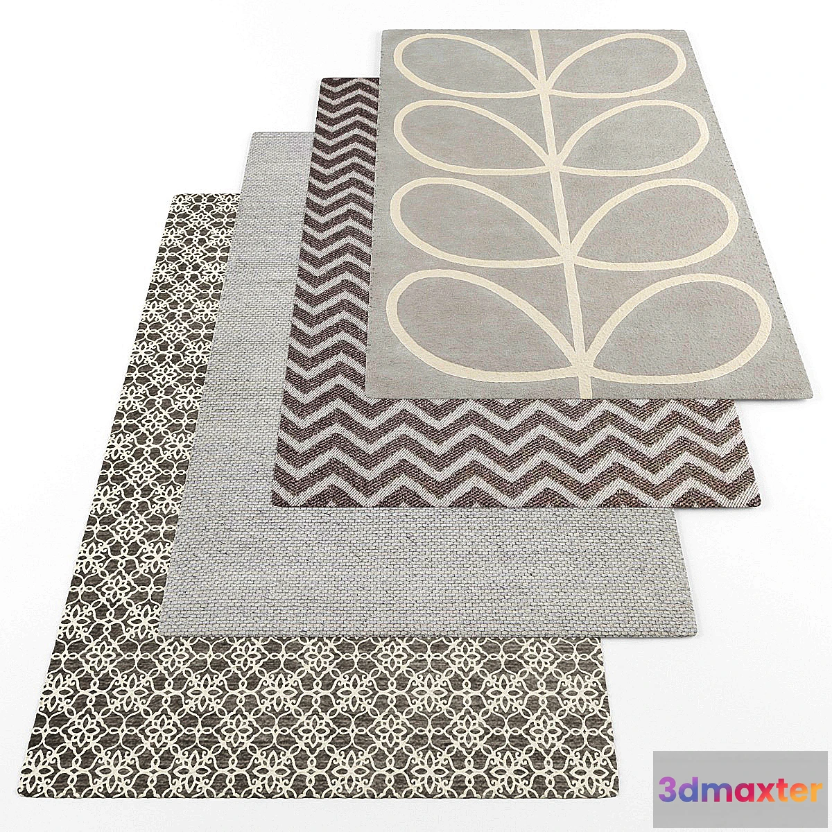 1301093 - Rugs set241 3D Max