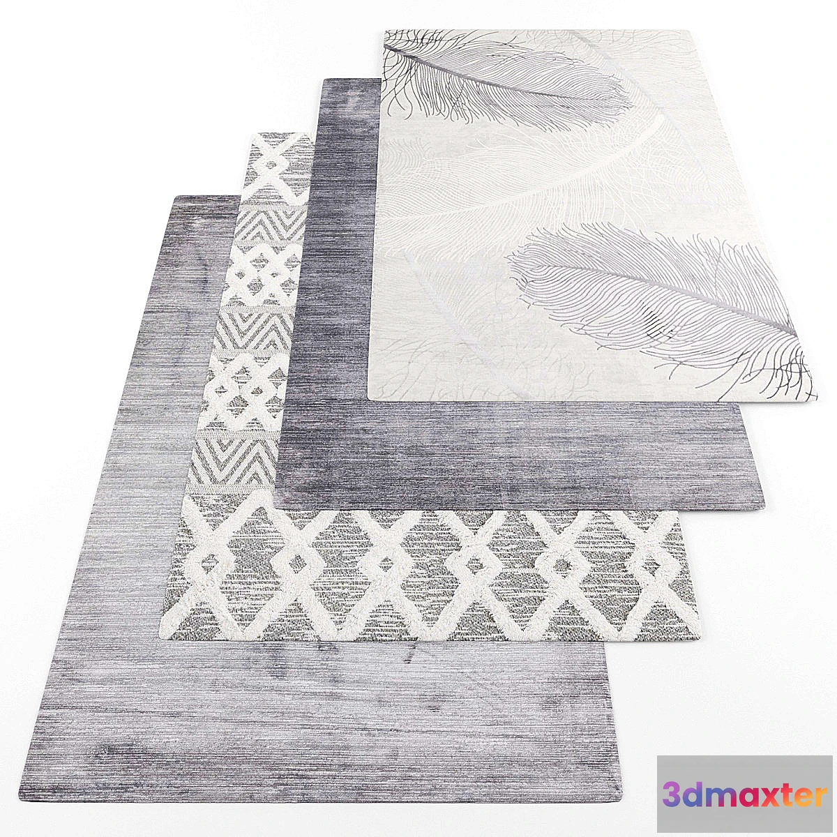 1301872 - Rugs set359 3D Max