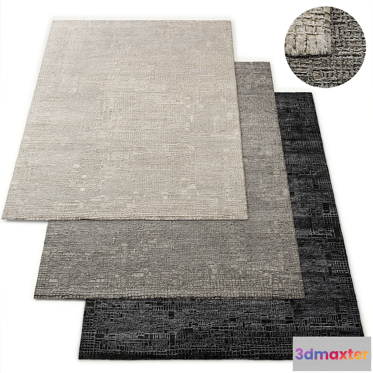 1301919 - Carto Rug Restoration Hardware 3D Max