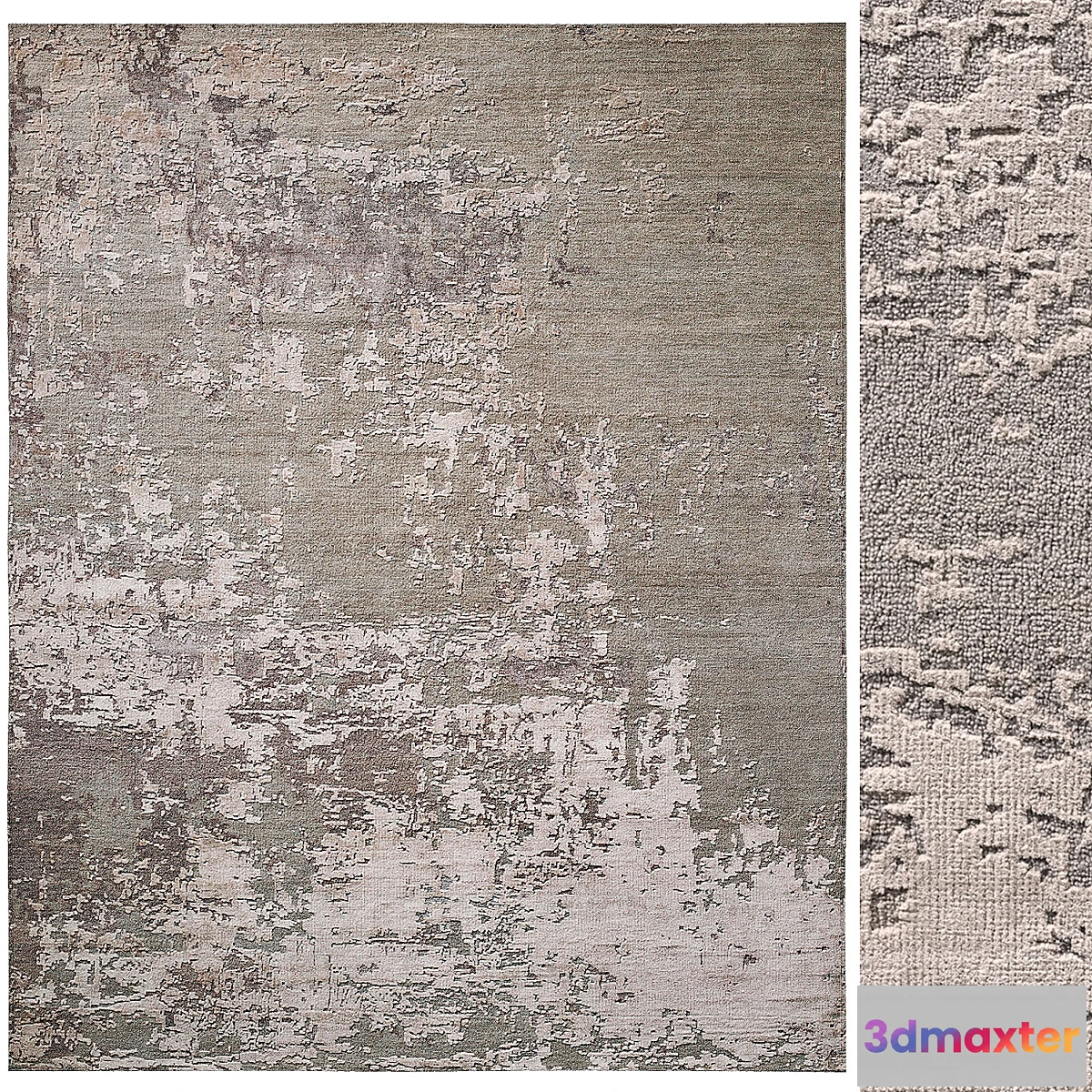 1310206 - Raku Hand-Knotted Rug 3D Max