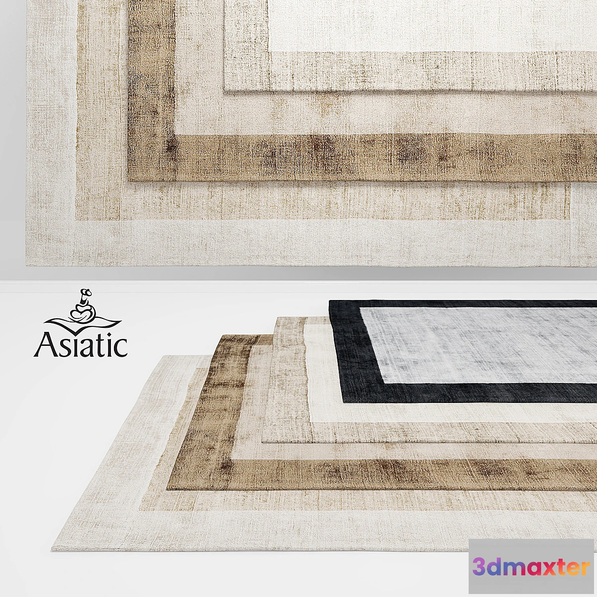 1316448 - Asiatic Blade Border Rugs 3D Max