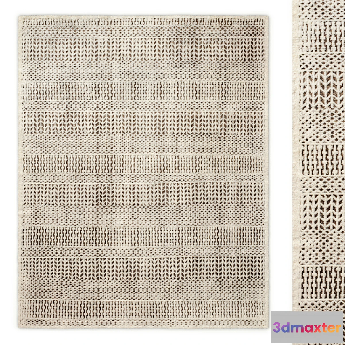 1316614 - Palomar Hand-Knotted Wool Rug RH 3D Max