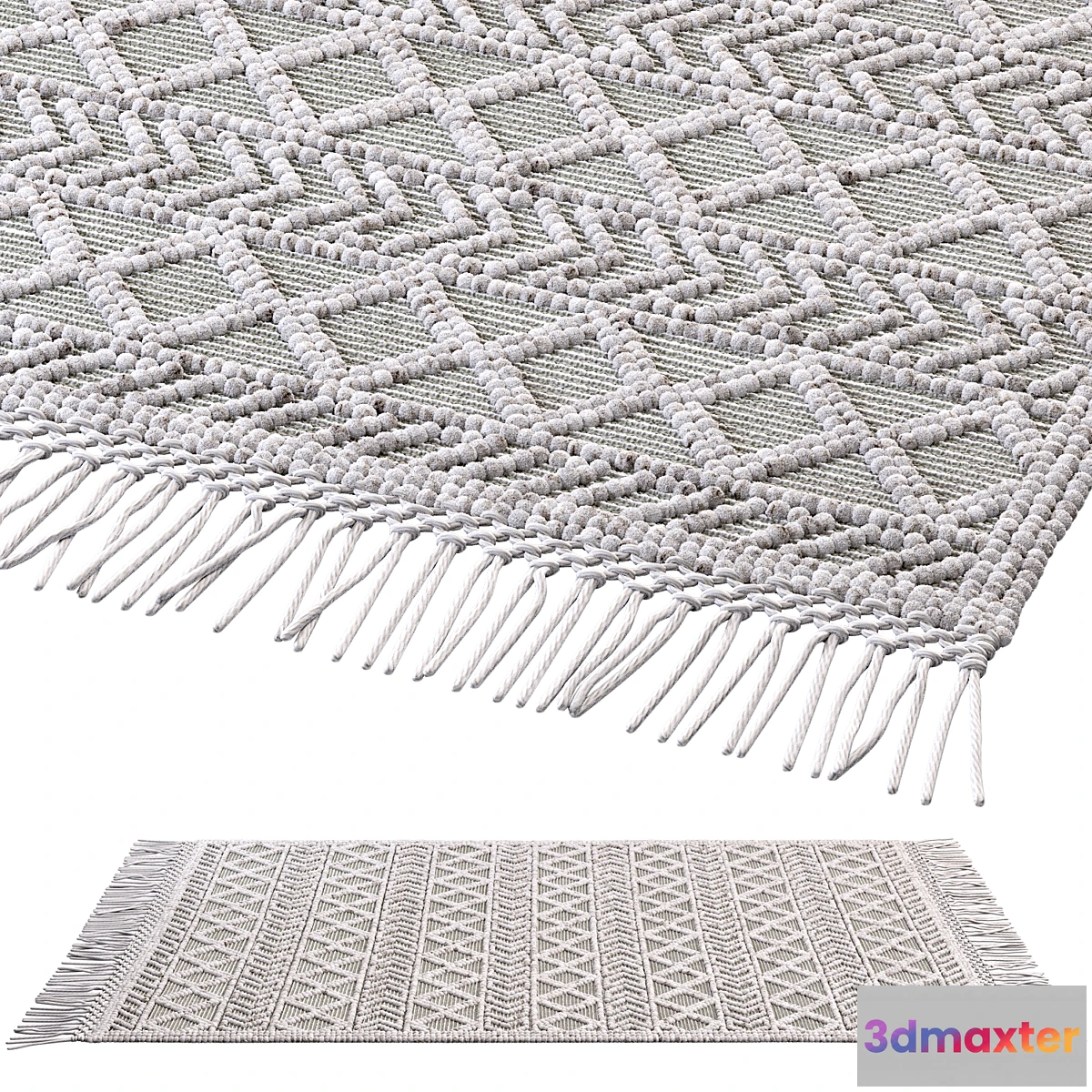 1316745 - nuLOOM Dot Aztec Indian rug 3D Max