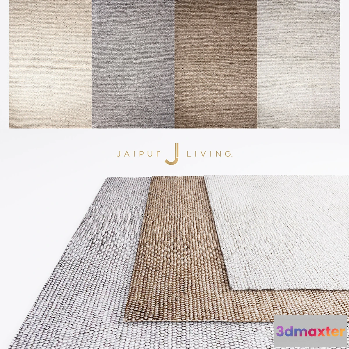 1317847 - Jaipur Blaine Rug From Sandia Collection 3D Max