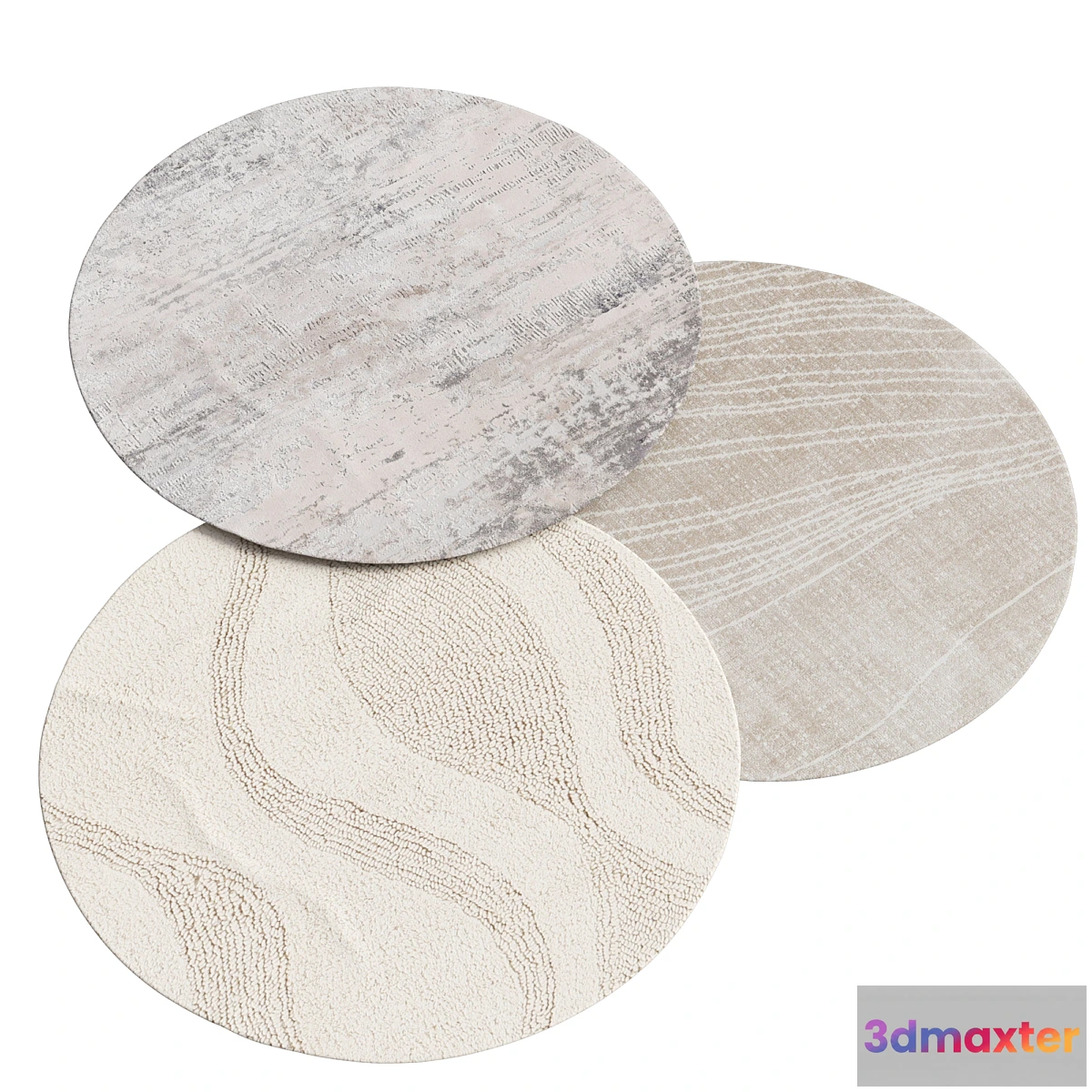 1318069 - Rugvista round rug collection 3D Max