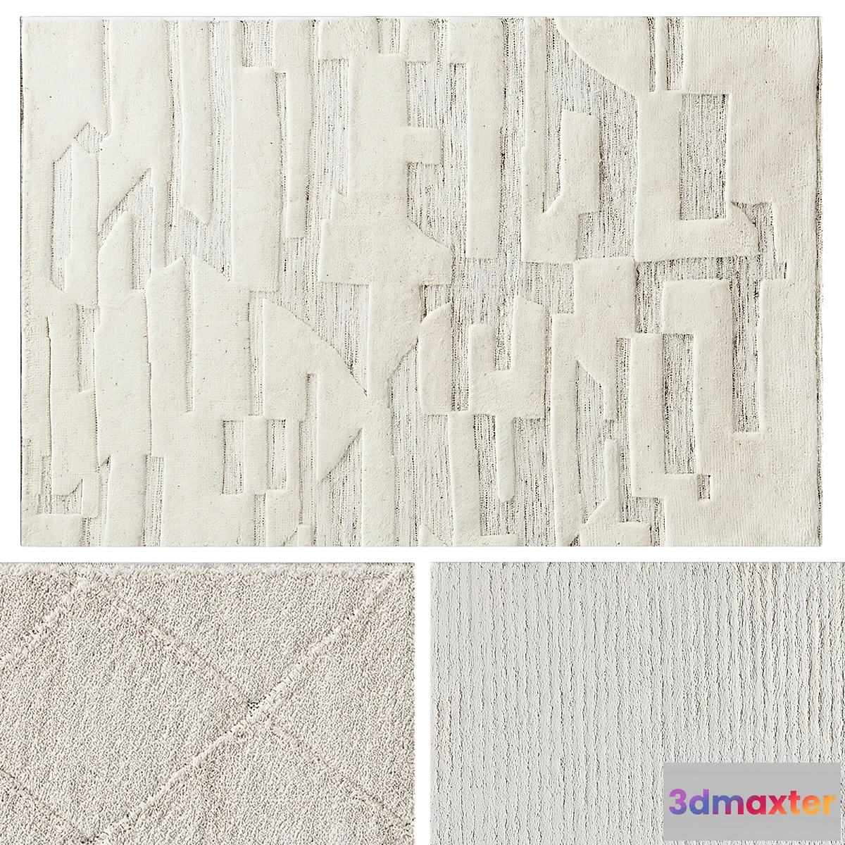 1318342 - Carpet set JUBATA by LAREDOUTE 3D Max