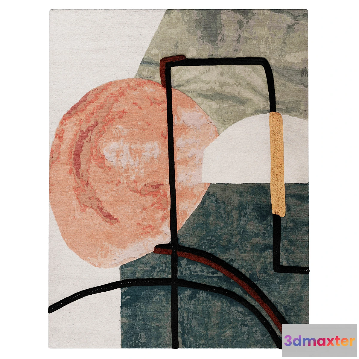 1321070 - cc-tapis_Interior With Table 3D Max