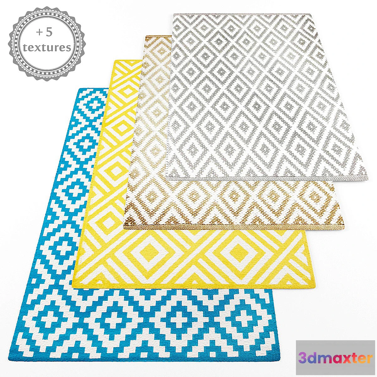1323992 - Rugs set192 3D Max