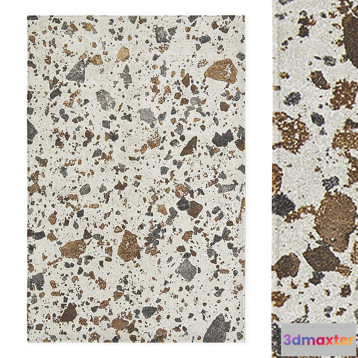 1327869 - Carpet Calligaris Terrazzo (2 sizes). 3D Max